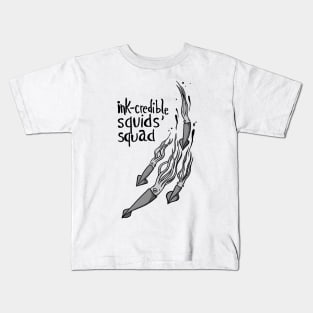 Ink-credible Squids' Squad Kids T-Shirt